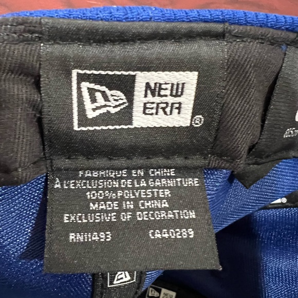 New Era, 59Fifty Fitted Hat, New York Mets, Blue & Orange - Picture 3 of 10